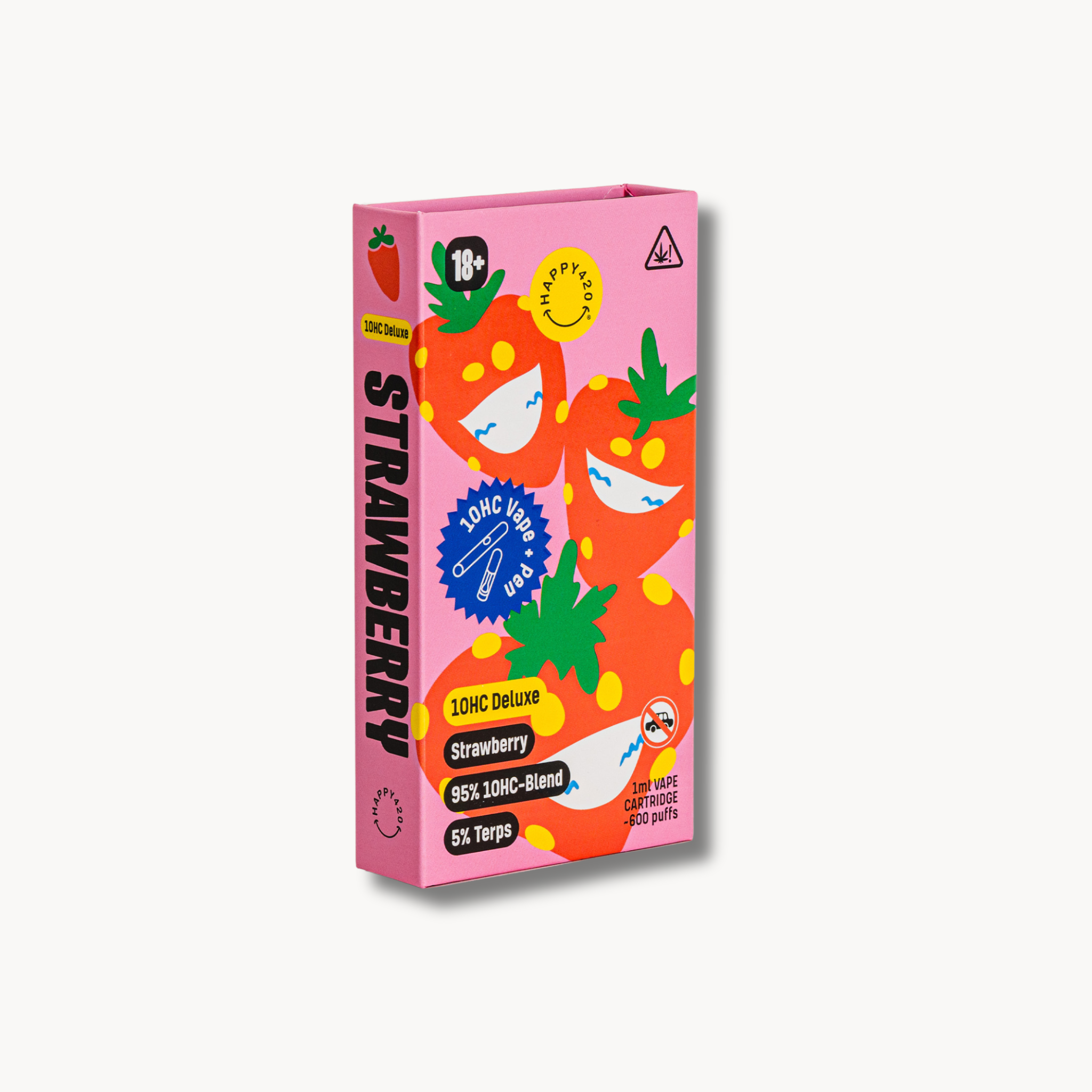 🔥 NEU!! 🔥 10HC Superior Kit🍓 1m Strawberry🍓 inkl. Vape Pen – Hamphavn