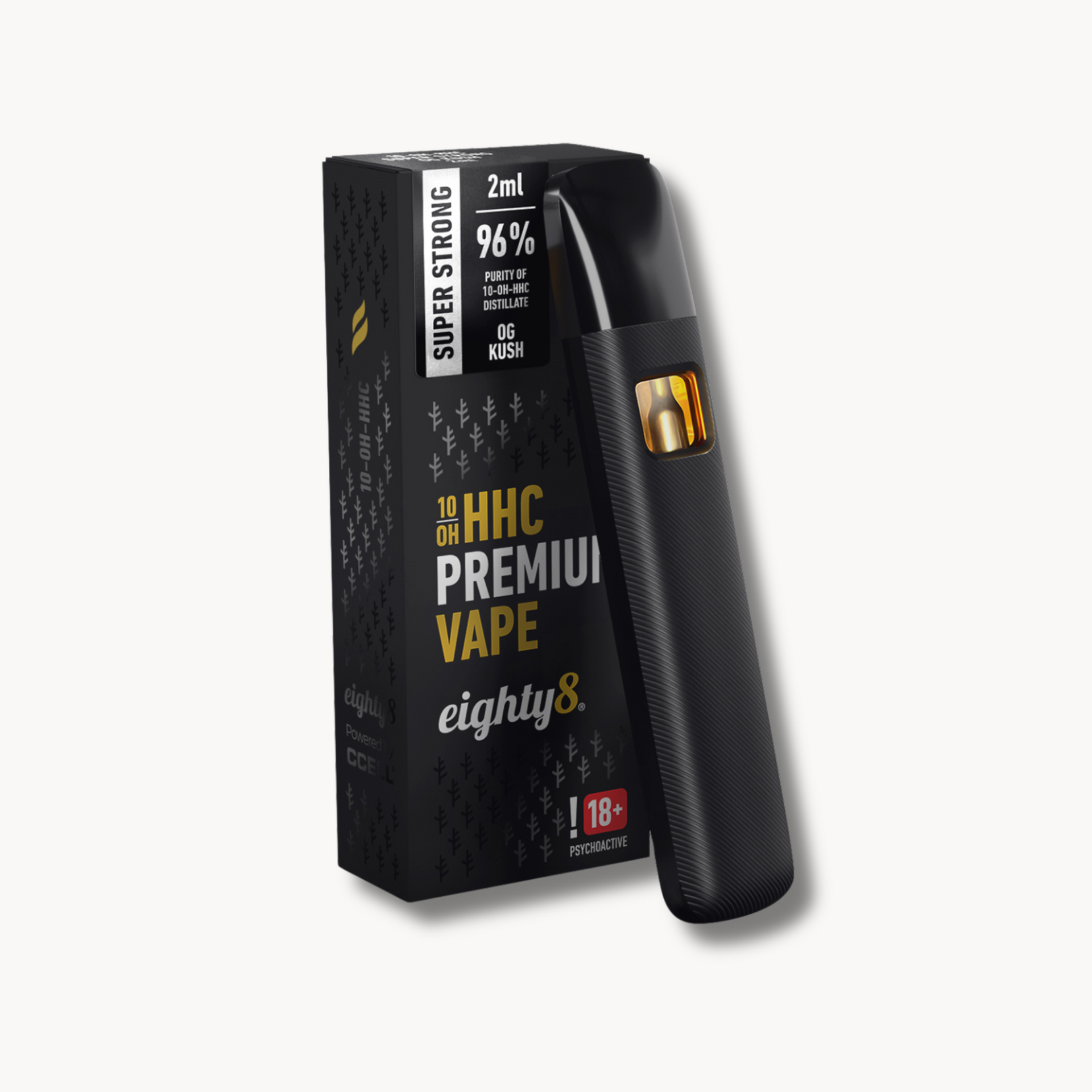 Eighty8 50% 10-OH-HHC Einweg Vape Pen 2ml (5 verschiedene Sorten verf Hamphavn Eighty8 50% 10-OH-HHC Einweg Vape Pen 2ml (5 verschiedene Sorten verf Hamphavn