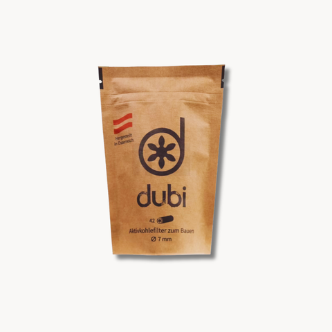 dubi Aktivkohlefilter Tip Size 7 mm – 42 Stück