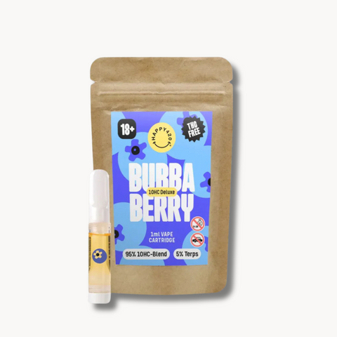 Happy420 H2 (10HC Superior) 1ml Bubba Berry Cartridge Hamphavn Happy420 H2 (10HC Superior) 1ml Bubba Berry Cartridge Hamphavn