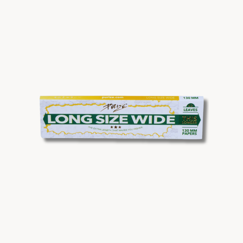 PURIZE Longpapers – Long Size Wide – 42 Blättchen