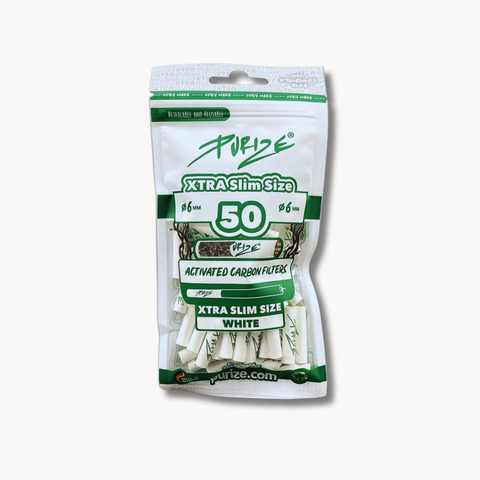 PURIZE® XTRA Slim Size White 6mm - 50Stk