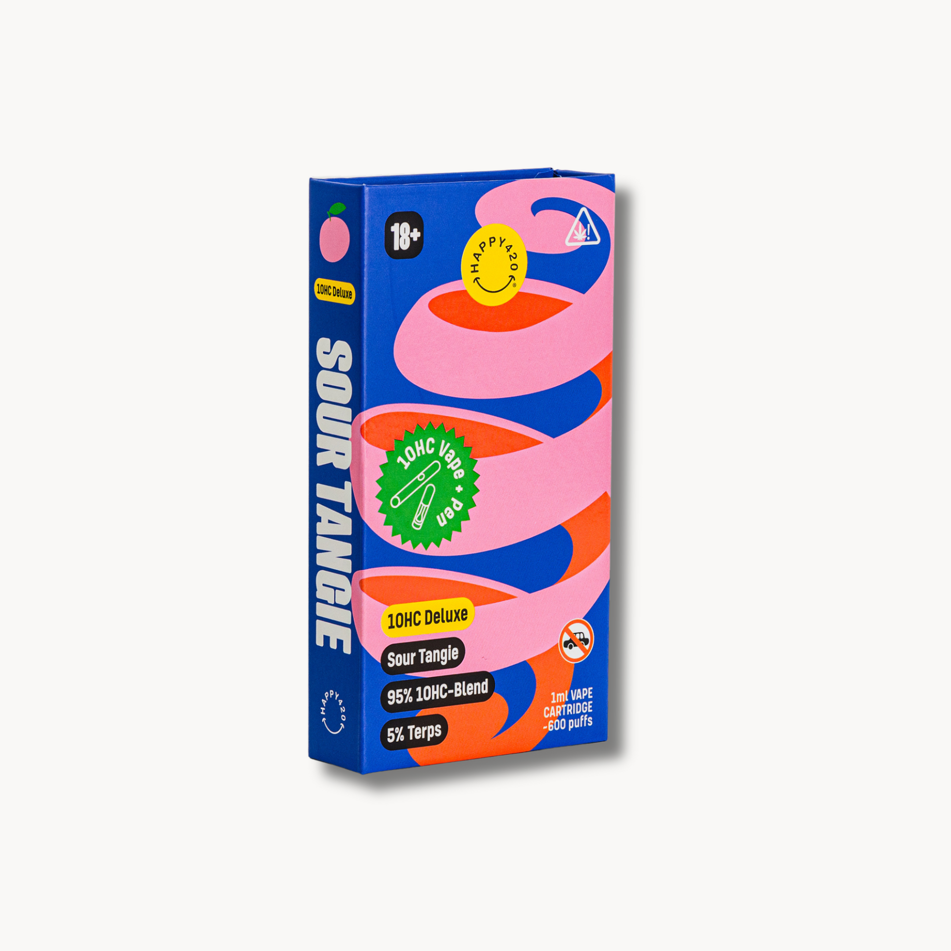 10hc vape Happy420 10HC Deluxe Vape Bubba Berry 1ml main image 0