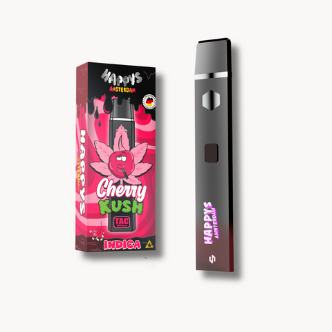 Neu! Kauf 3 und spare Angebot! Happys Amsterdam 1ml TAC Vape in verschiedenen Aromen erhältlich!