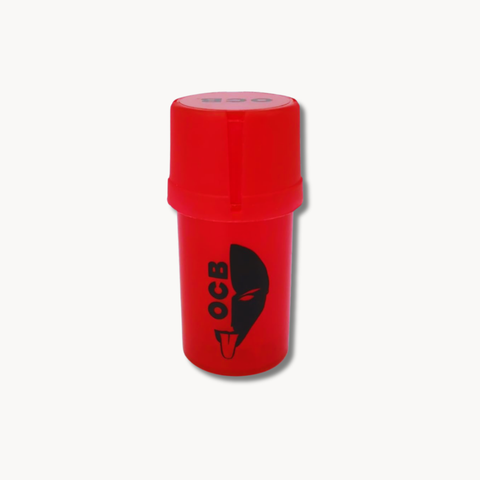 OCB 2-in-1 Kunststoff Grinder – Multifunktionale Kräutermühle mit Aufb – Hamphavn