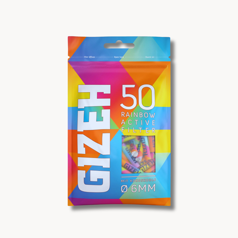 GIZEH RAINBOW® Active Filter 6mm - 50Stk